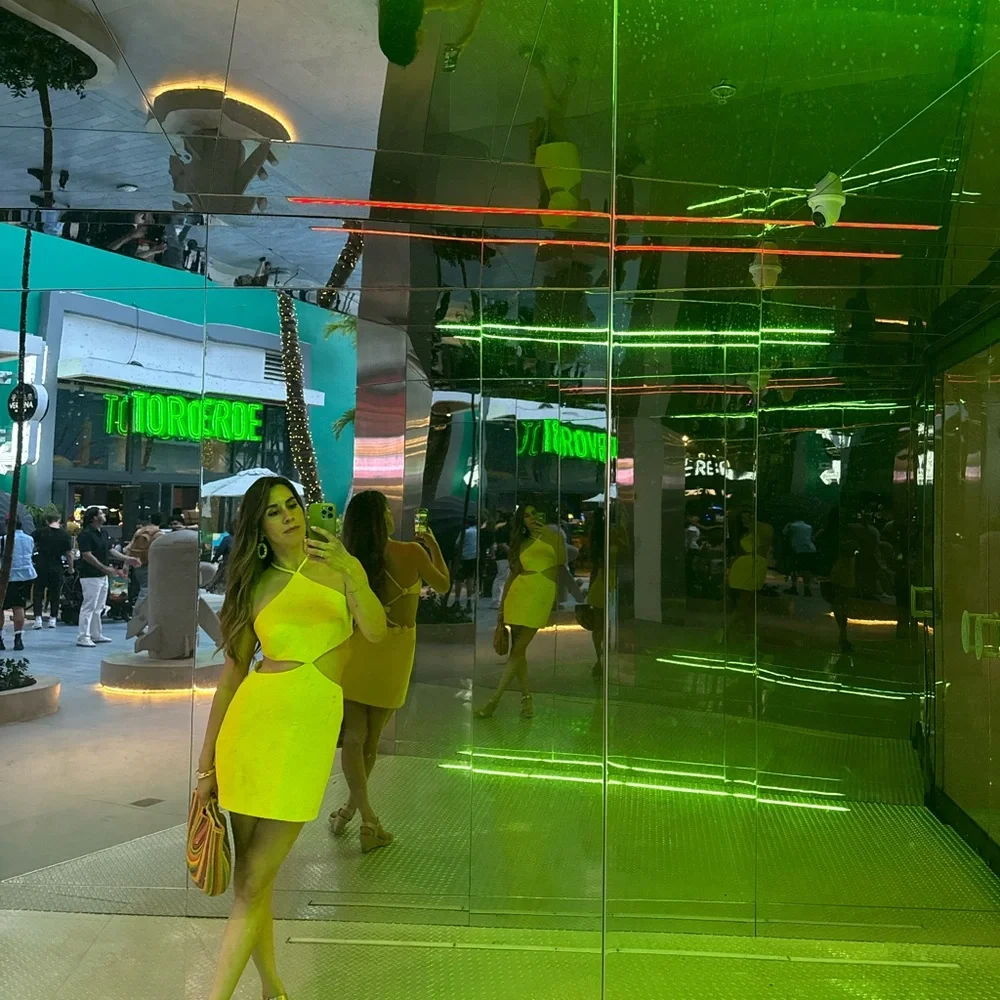 Yellow Backless Cut Out Sundress - Picture 2 of 5